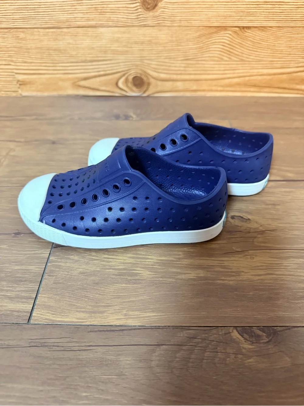Native Youth Jefferson Slip On Shoes Size 11 Navy Blue Toddler Boy Girl Unisex